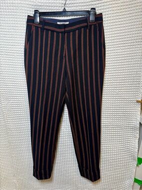 El Ganzo Women’s Euro Size 36 Tapered Tailored High Rise Crop Pants
